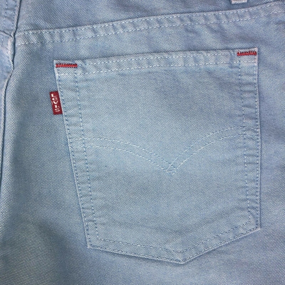 Vintage Levi’s Short Blue Red Threading Sz… - Picture 7 of 7